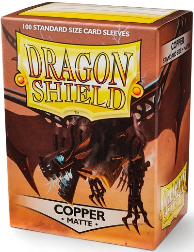 Dragon Shield Matte Copper Sleeves 100 | Game Master's Emporium (The New GME)