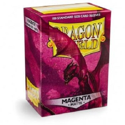 Dragon Shield Matte Magenta Sleeves 100 | Game Master's Emporium (The New GME)