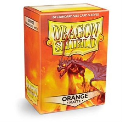 Dragon Shield Matte Orange Sleeves 100 | Game Master's Emporium (The New GME)