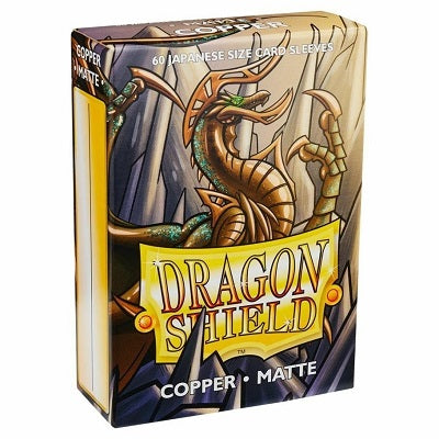 Dragon Shield Matte Copper Sleeves Japanese Sized 60 | Game Master's Emporium (The New GME)