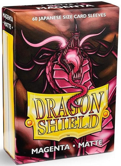 Dragon Shield Matte Magenta Sleeves Japanese Sized 60 | Game Master's Emporium (The New GME)