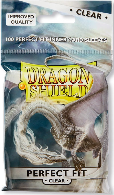 Dragon Shield Perfect Fit Clear Card Sleeves 100 | Game Master's Emporium (The New GME)