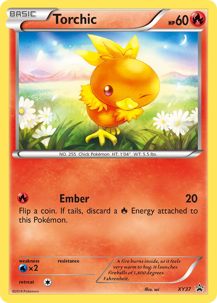 Torchic (XY37) [XY: Black Star Promos] | Game Master's Emporium (The New GME)