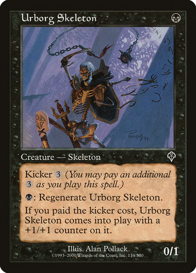 Urborg Skeleton [Invasion] | Game Master's Emporium (The New GME)