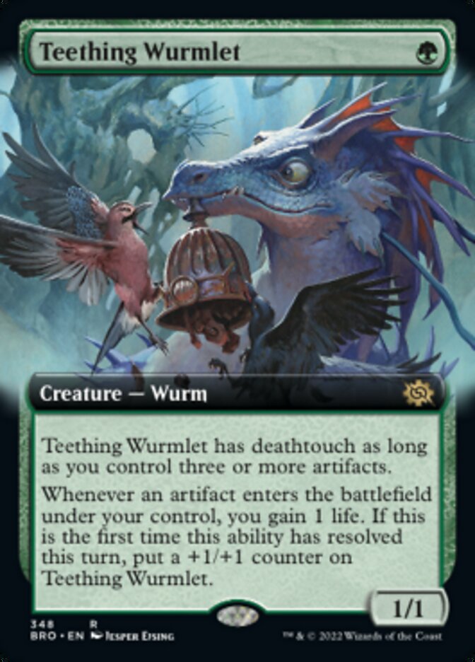 Teething Wurmlet (Extended Art) [The Brothers' War] | Game Master's Emporium (The New GME)