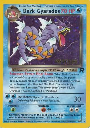 Dark Gyarados (8/82) (Prerelease Promo) [Team Rocket Unlimited] | Game Master's Emporium (The New GME)