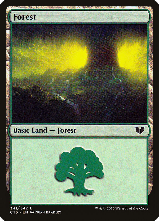 Forest (341) [Commander 2015] | Game Master's Emporium (The New GME)