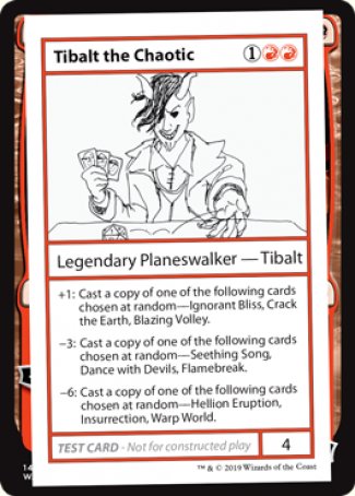 Tibalt the Chaotic (2021 Edition) [Mystery Booster Playtest Cards] | Game Master's Emporium (The New GME)