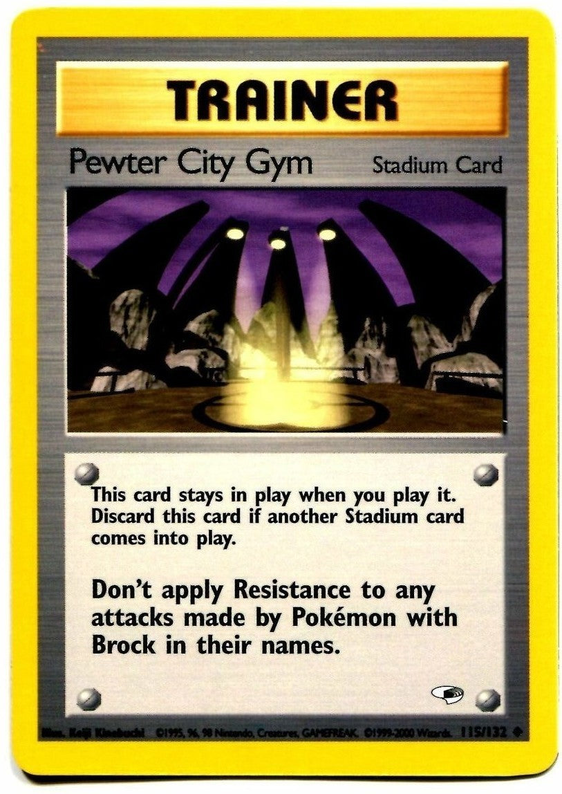 Pewter City Gym (115/132) [Gym Heroes Unlimited] | Game Master's Emporium (The New GME)