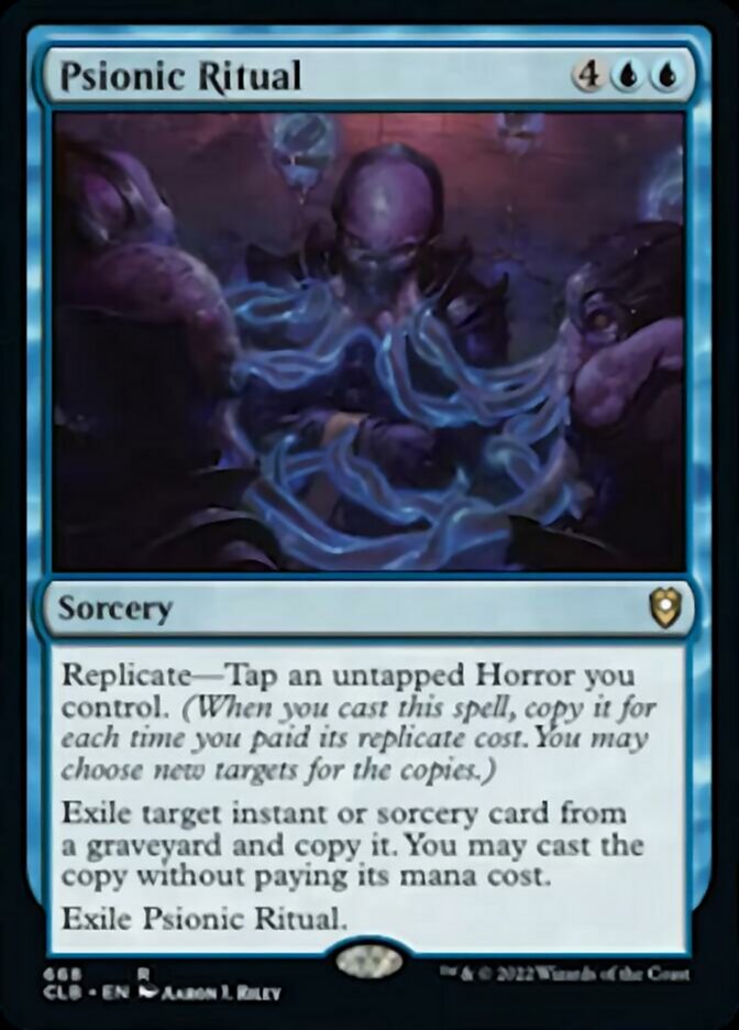 Psionic Ritual [Commander Legends: Battle for Baldur's Gate] | Game Master's Emporium (The New GME)