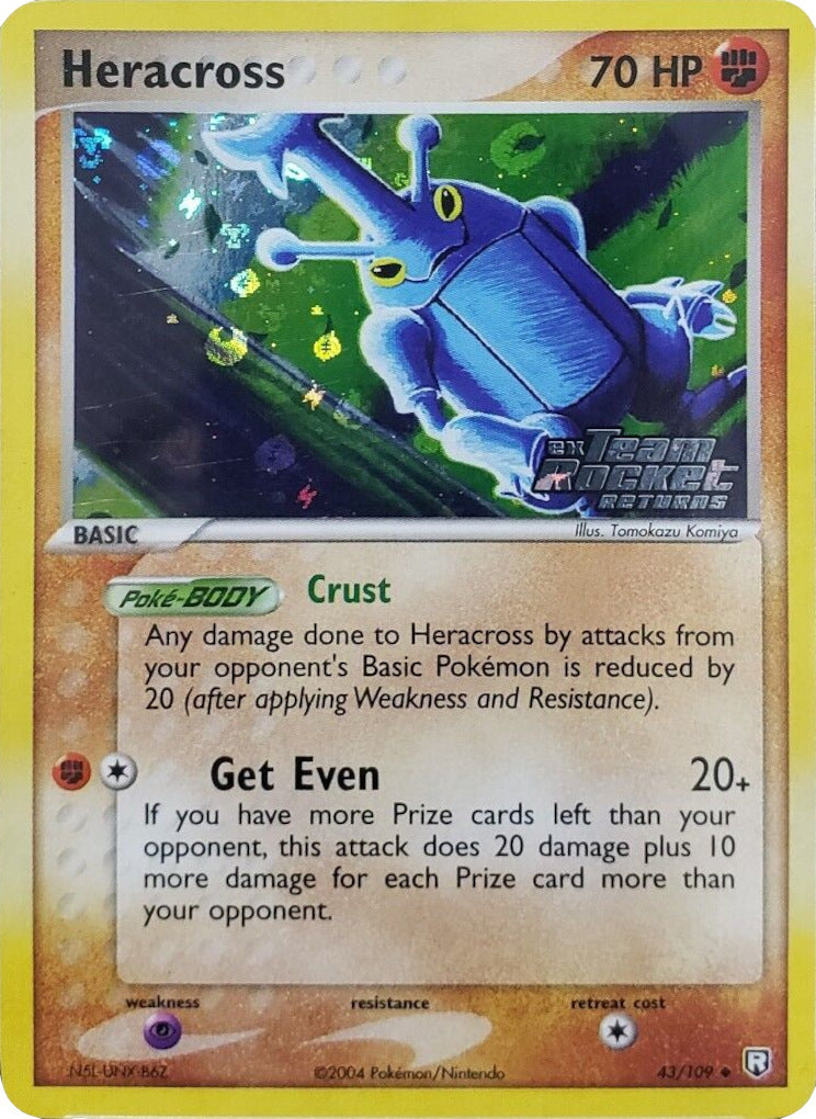 Heracross (43/109) (Stamped) [EX: Team Rocket Returns] | Game Master's Emporium (The New GME)