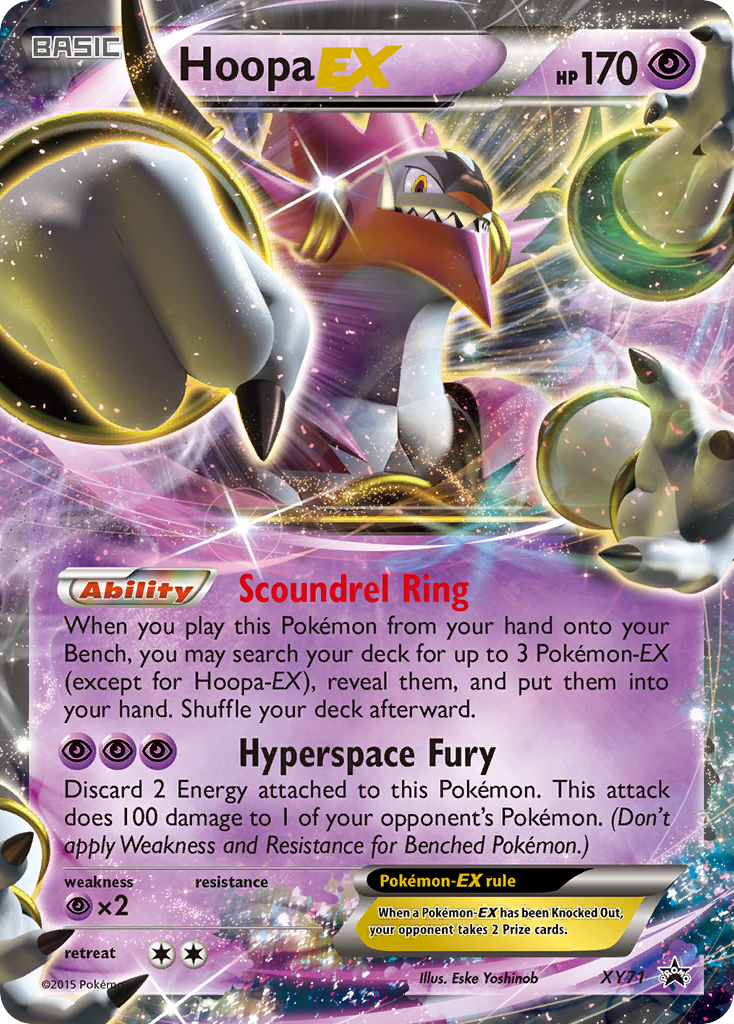 Hoopa EX (XY71) [XY: Black Star Promos] | Game Master's Emporium (The New GME)