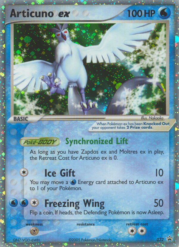 Articuno ex (032) [Nintendo: Black Star Promos] | Game Master's Emporium (The New GME)