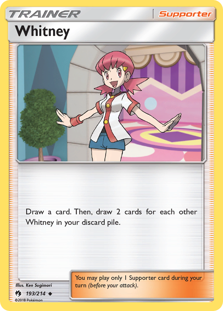 Whitney (193/214) [Sun & Moon: Lost Thunder] | Game Master's Emporium (The New GME)
