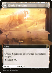 Ondu Inversion // Ondu Skyruins (Extended Art) [Zendikar Rising] | Game Master's Emporium (The New GME)