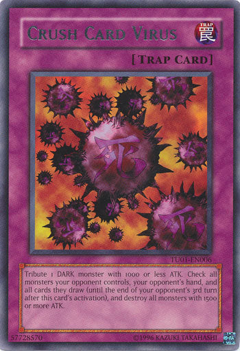 Crush Card Virus [TU01-EN006] Rare | Game Master's Emporium (The New GME)