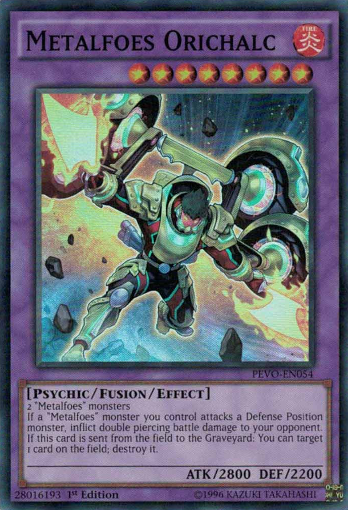 Metalfoes Orichalc [PEVO-EN054] Super Rare | Game Master's Emporium (The New GME)