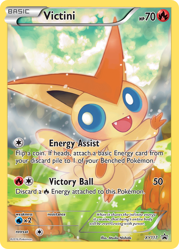 Victini (XY117) [XY: Black Star Promos] | Game Master's Emporium (The New GME)