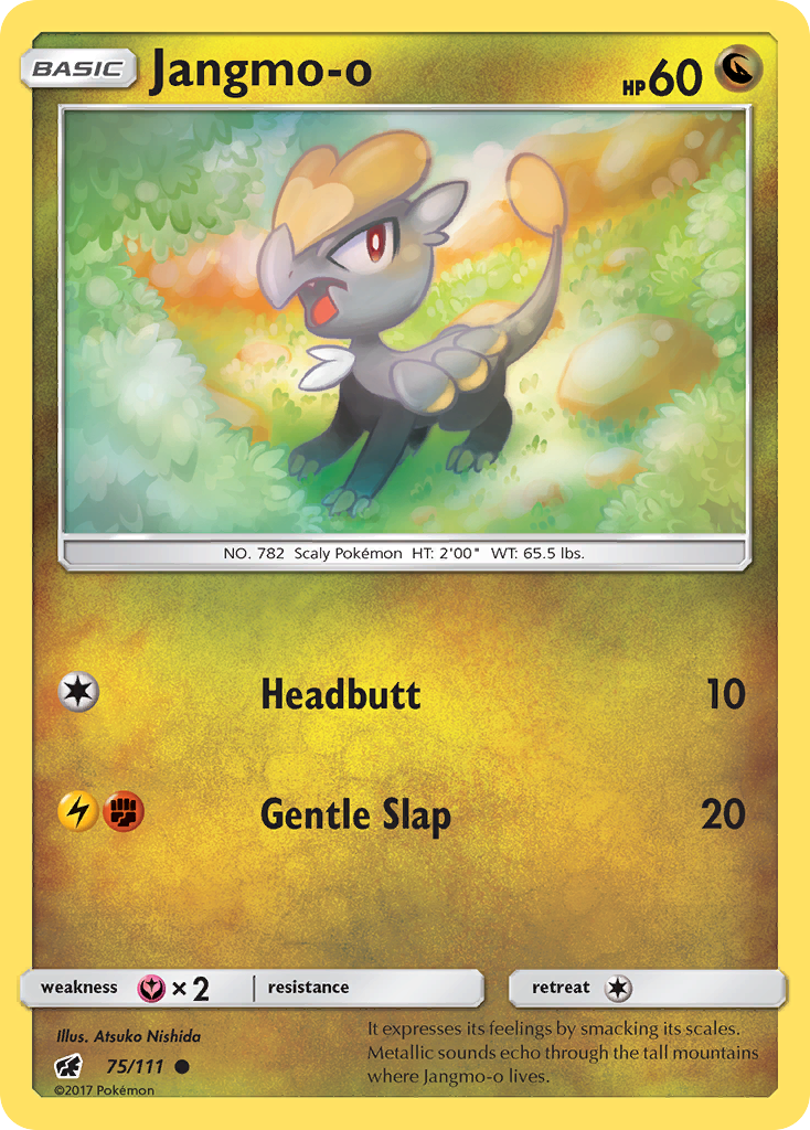 Jangmo-o (75/111) [Sun & Moon: Crimson Invasion] | Game Master's Emporium (The New GME)