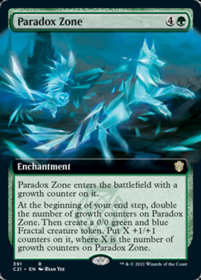Paradox Zone (Extended Art) [Commander 2021] | Game Master's Emporium (The New GME)