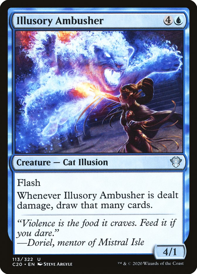 Illusory Ambusher [Commander 2020] | Game Master's Emporium (The New GME)