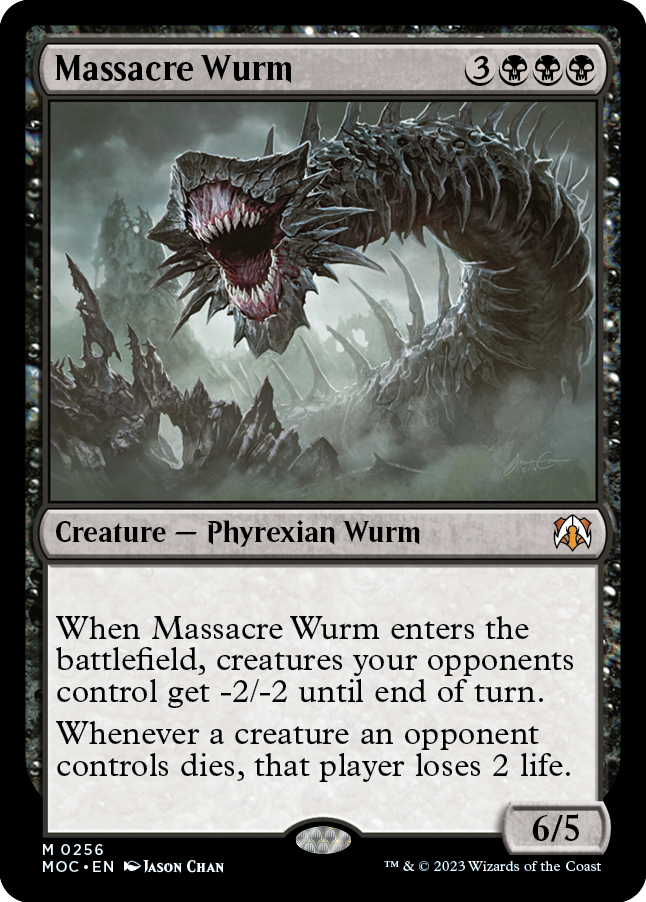 Massacre Wurm [March of the Machine Commander] | Game Master's Emporium (The New GME)