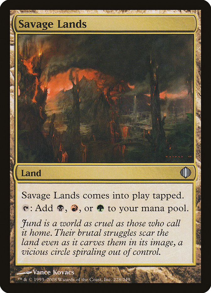 Savage Lands [Shards of Alara] | Game Master's Emporium (The New GME)