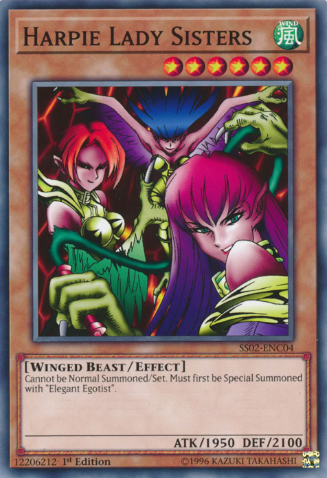 Harpie Lady Sisters [SS02-ENC04] Common | Game Master's Emporium (The New GME)