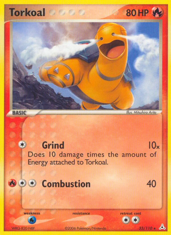 Torkoal (33/110) [EX: Holon Phantoms] | Game Master's Emporium (The New GME)