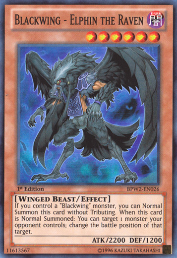 Blackwing - Elphin the Raven [BPW2-EN026] Super Rare | Game Master's Emporium (The New GME)
