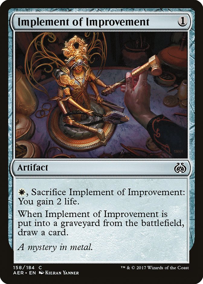 Implement of Improvement [Aether Revolt] | Game Master's Emporium (The New GME)