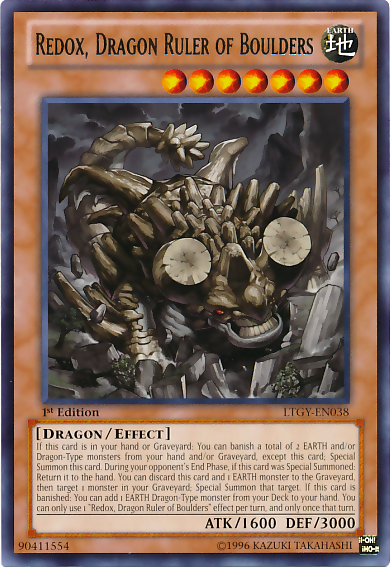 Redox, Dragon Ruler of Boulders [LTGY-EN038] Rare | Game Master's Emporium (The New GME)