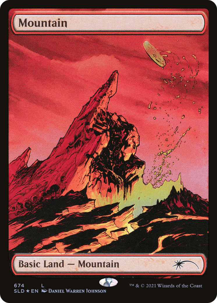 Mountain (674) [Secret Lair Drop Promos] | Game Master's Emporium (The New GME)