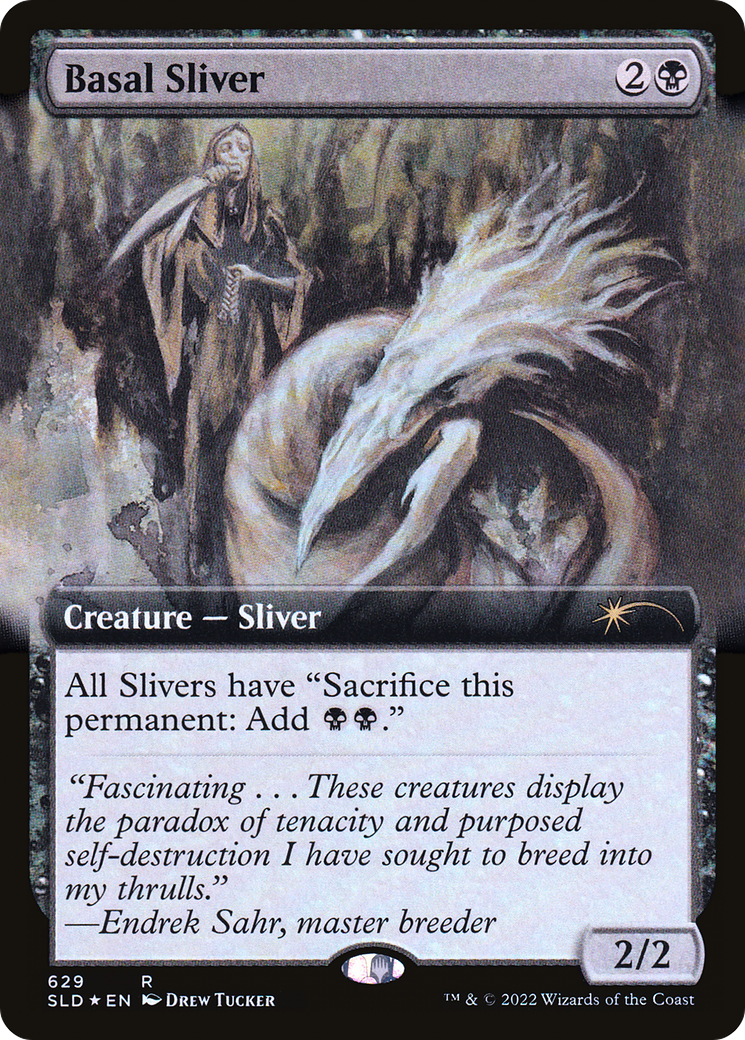 Basal Sliver (Extended Art) [Secret Lair Drop Promos] | Game Master's Emporium (The New GME)