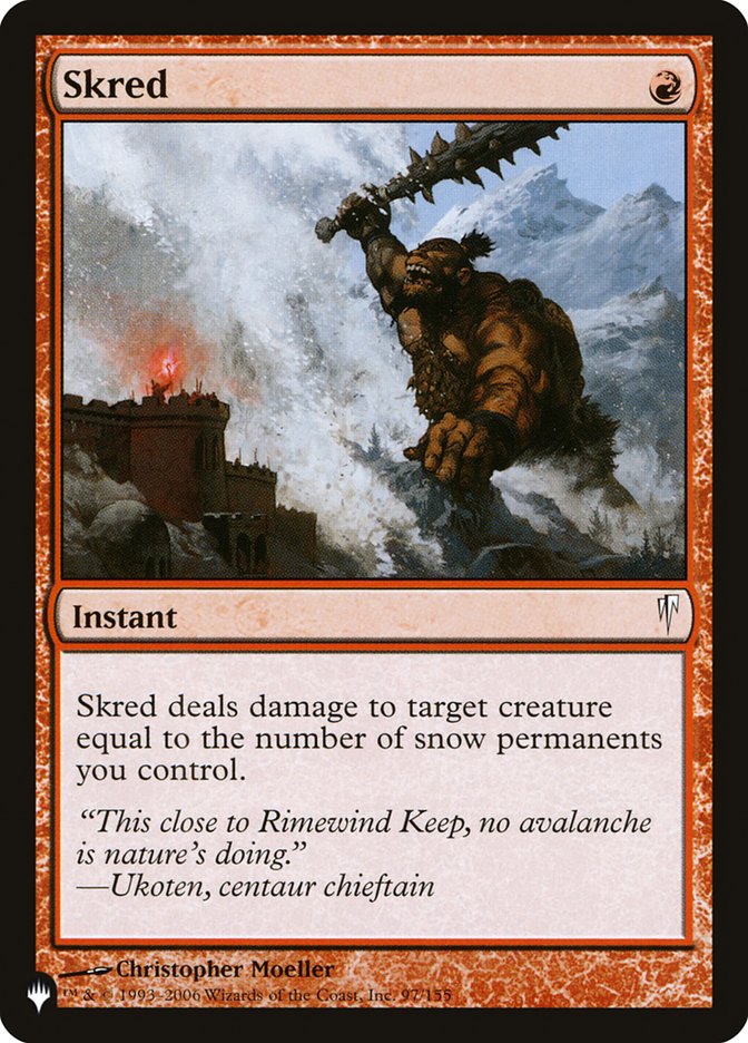 Skred [The List] | Game Master's Emporium (The New GME)