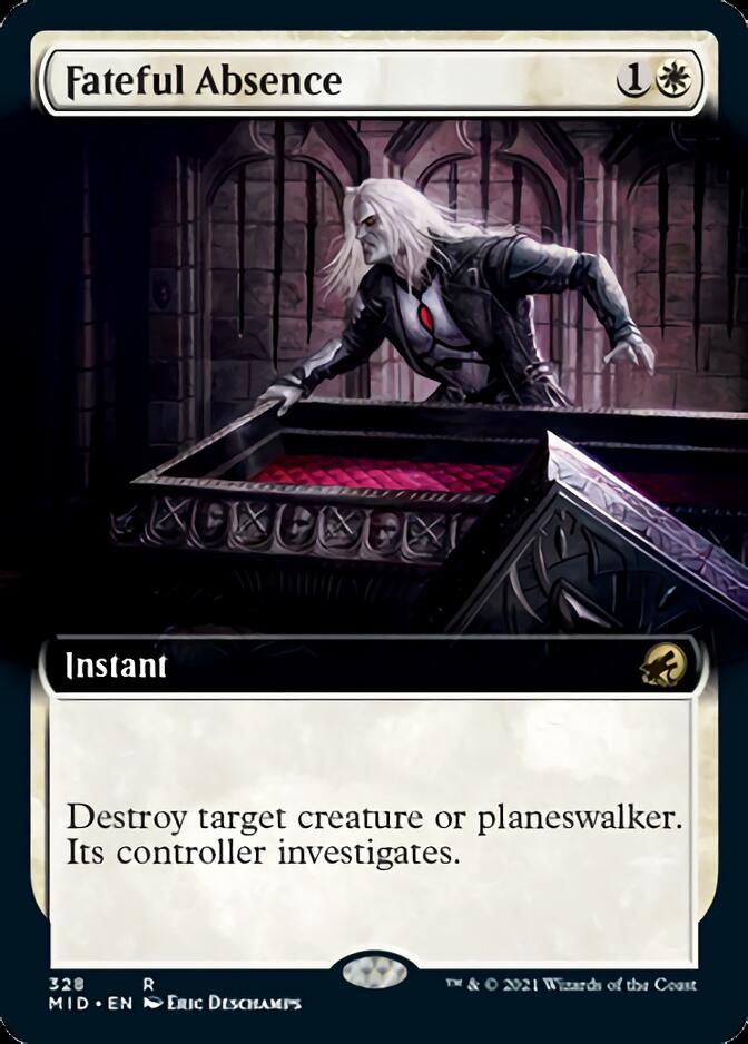 Fateful Absence (Extended Art) [Innistrad: Midnight Hunt] | Game Master's Emporium (The New GME)