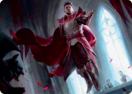 Markov Waltzer Art Card [Innistrad: Crimson Vow Art Series] | Game Master's Emporium (The New GME)