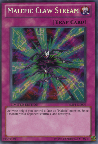 Malefic Claw Stream [YMP1-EN009] Secret Rare | Game Master's Emporium (The New GME)