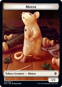 Mouse // Food (17) Double-Sided Token [Throne of Eldraine Tokens] | Game Master's Emporium (The New GME)