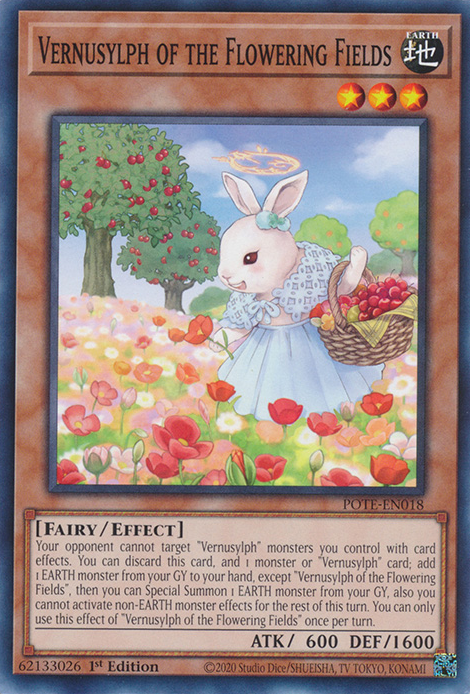 Vernusylph of the Flowering Fields [POTE-EN018] Common | Game Master's Emporium (The New GME)