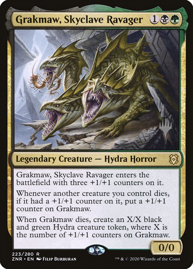 Grakmaw, Skyclave Ravager (Promo Pack) [Zendikar Rising Promos] | Game Master's Emporium (The New GME)