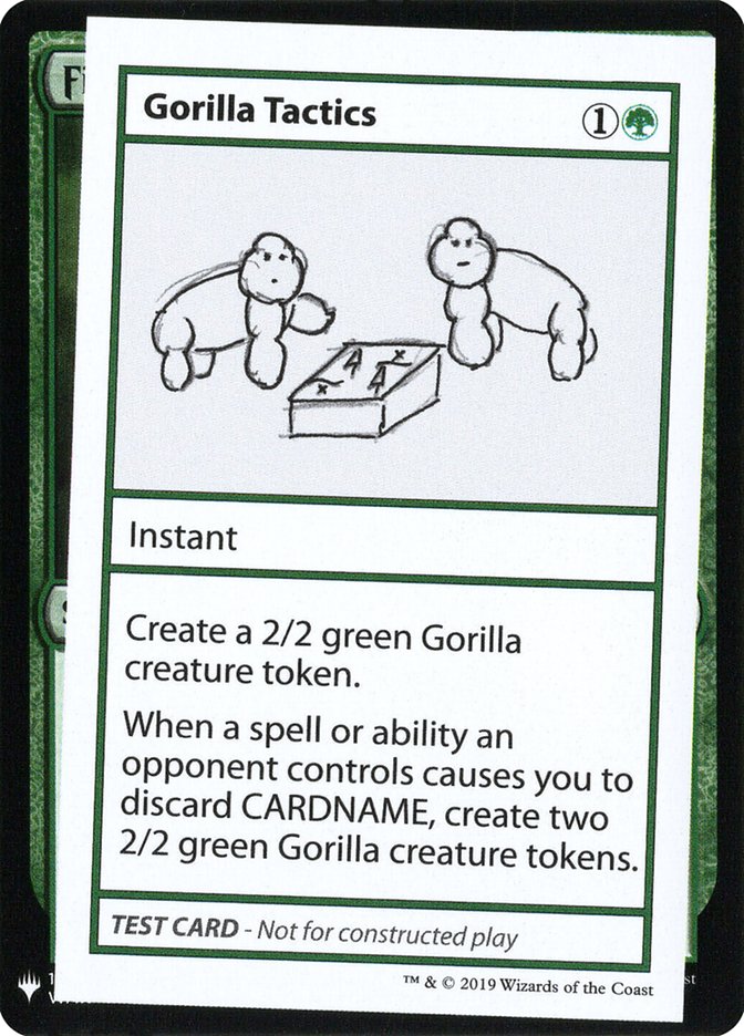 Gorilla Tactics [Mystery Booster Playtest Cards] | Game Master's Emporium (The New GME)