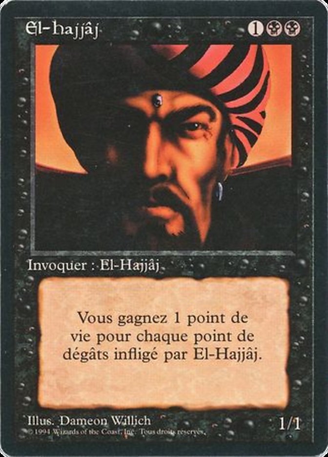 El-Hajjaj [Foreign Black Border] | Game Master's Emporium (The New GME)