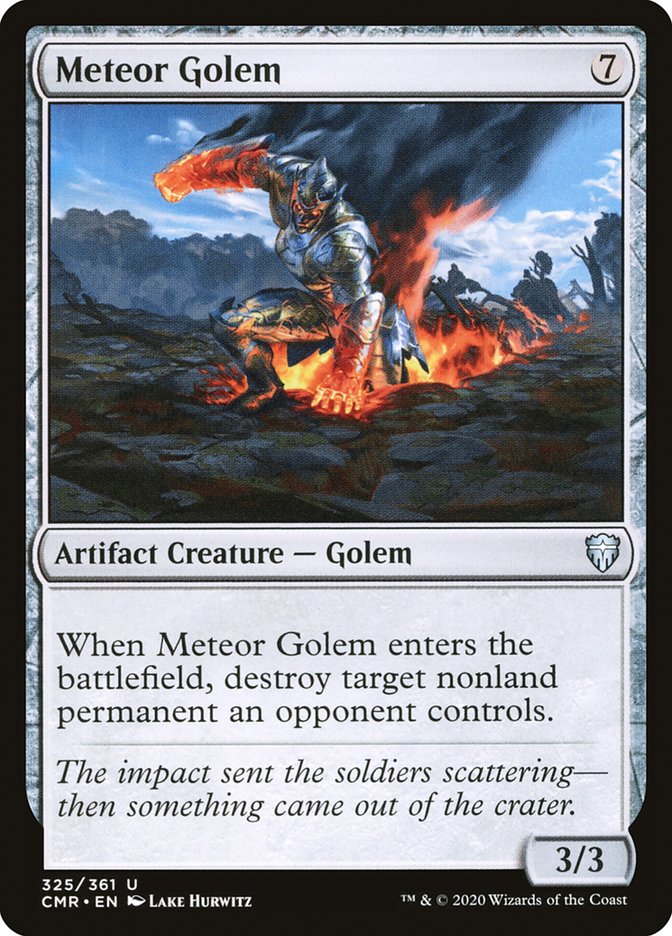 Meteor Golem (325) [Commander Legends] | Game Master's Emporium (The New GME)