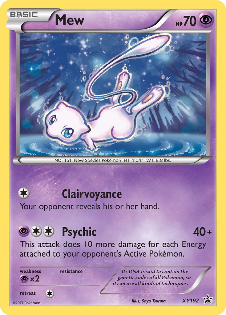 Mew (XY192) [XY: Black Star Promos] | Game Master's Emporium (The New GME)