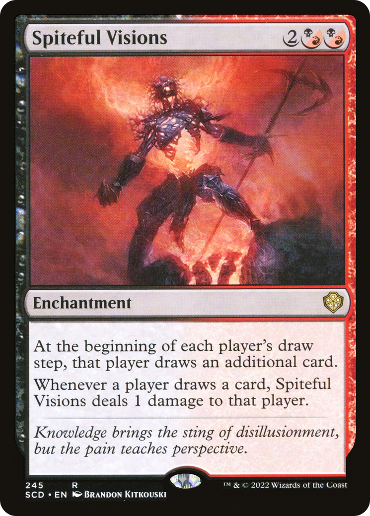 Spiteful Visions [Starter Commander Decks] | Game Master's Emporium (The New GME)