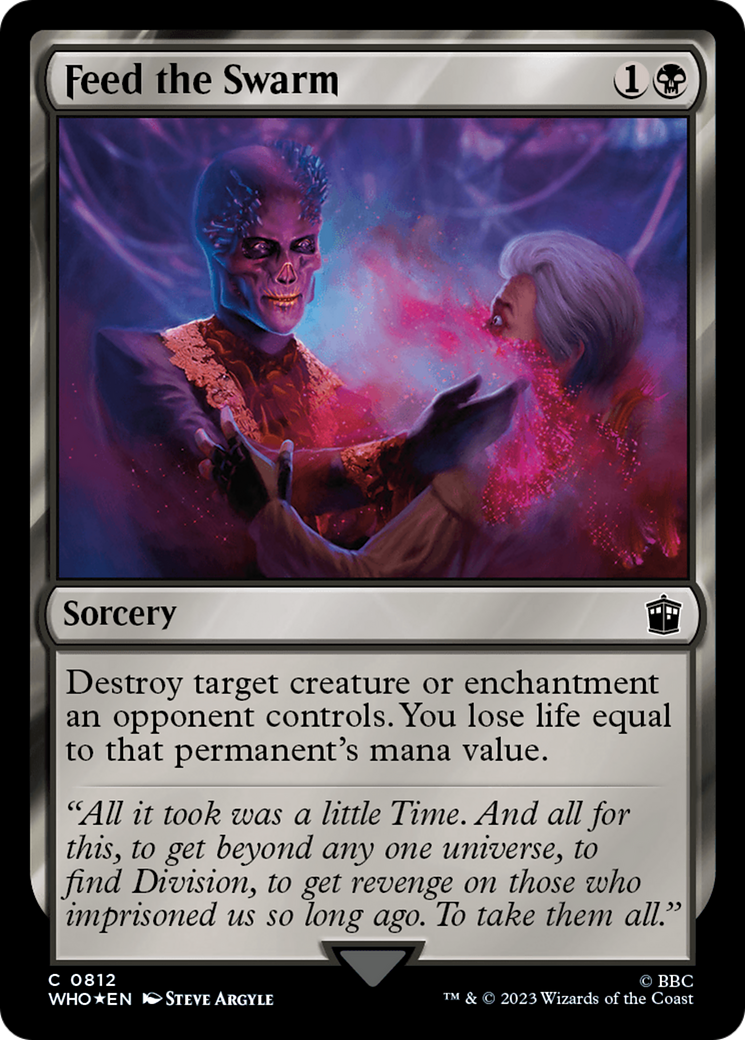 Feed the Swarm (Surge Foil) [Doctor Who] | Game Master's Emporium (The New GME)