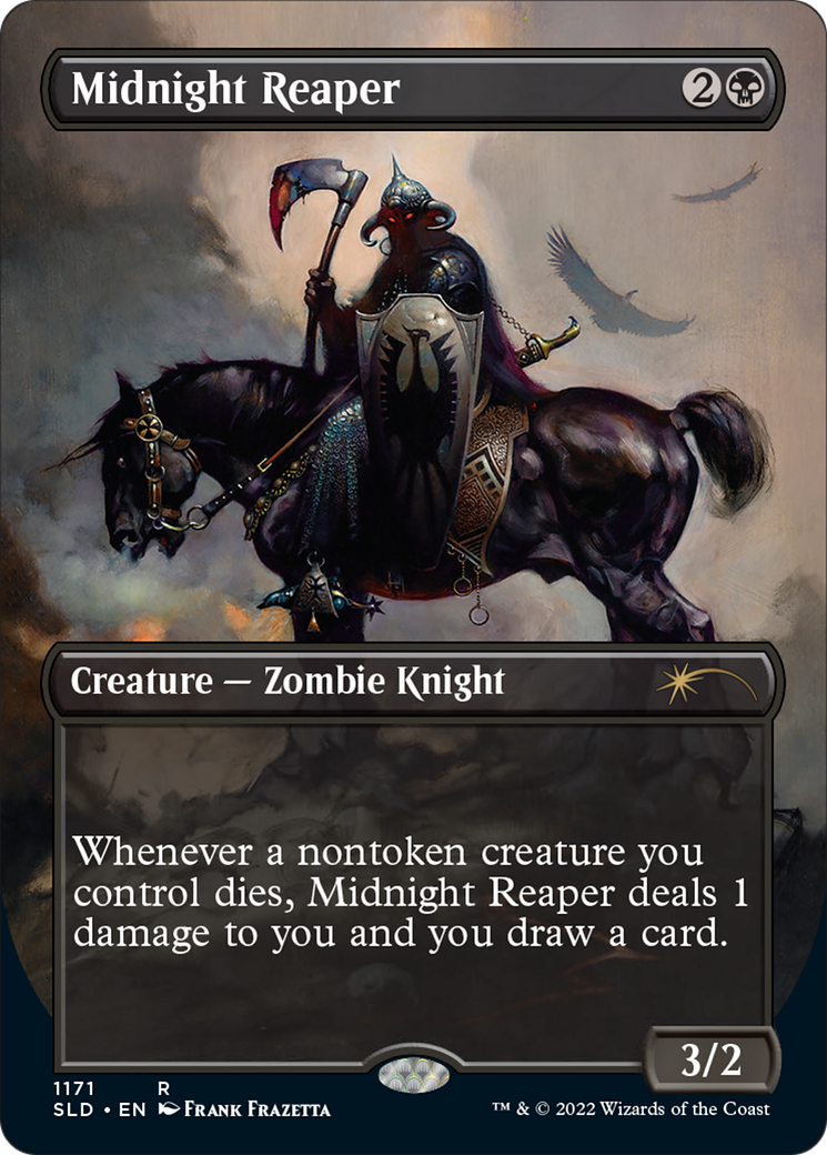 Midnight Reaper (Borderless) [Secret Lair Drop Series] | Game Master's Emporium (The New GME)