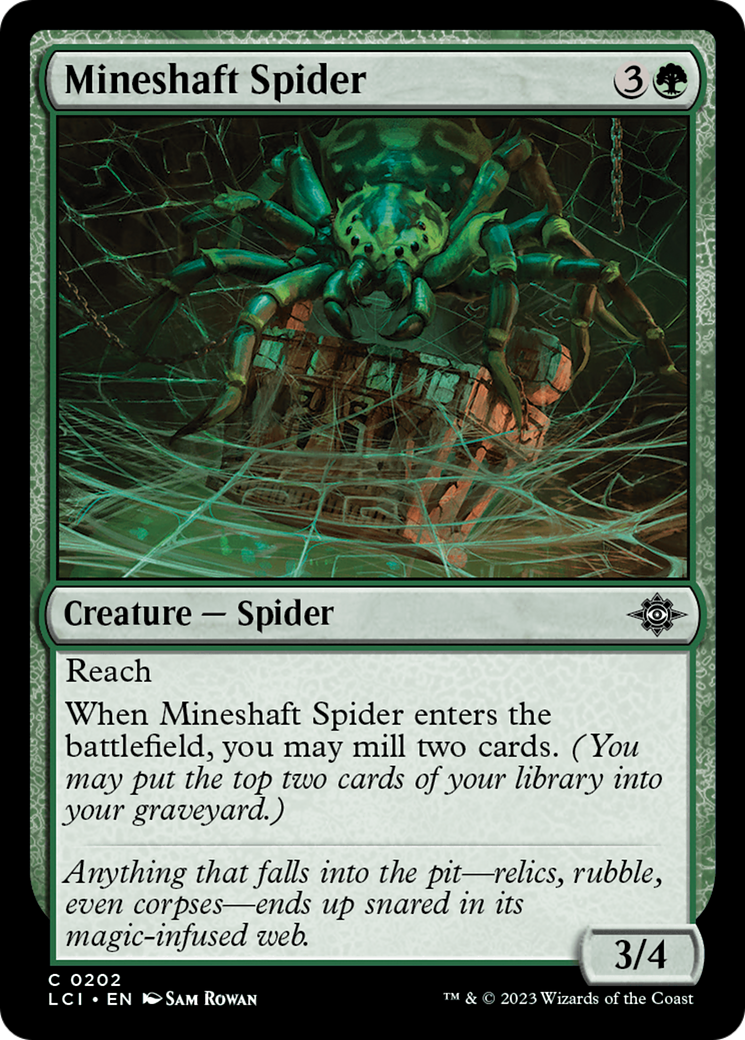Mineshaft Spider [The Lost Caverns of Ixalan] | Game Master's Emporium (The New GME)