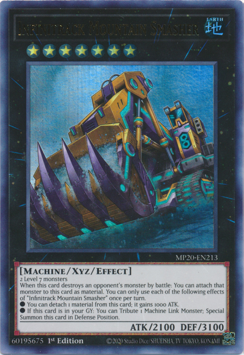 Infinitrack Mountain Smasher [MP20-EN213] Ultra Rare | Game Master's Emporium (The New GME)